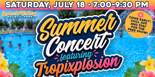 KVPD Summer Concert featuring Tropixplosion