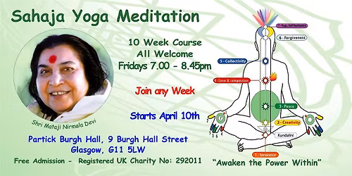 Learn to Meditate in Glasgow - Free 10 Week Course-Get Connected