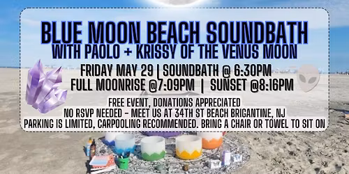 Blue Moon Beach Sound Bath