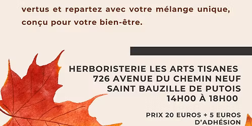 ATELIER MA TISANE ET MOI