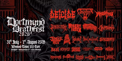 DORTMUND DEATHFEST 2026 - official Event