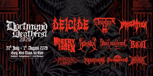 DORTMUND DEATHFEST 2026 - official Event