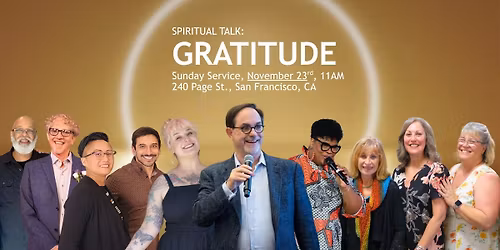 Spiritual Talk: Gratitude by JD Schramm