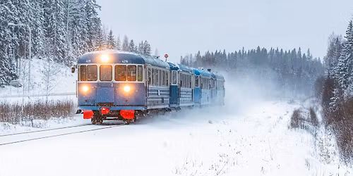 Joulupukin Lättähattu-museojunat Vaasa - Vaskiluoto / Julgubbens Platthattmuseitåg Vasa - Vasklot
