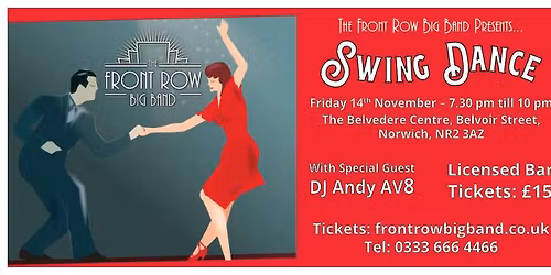 Swing Dance with the Front Row Big Band