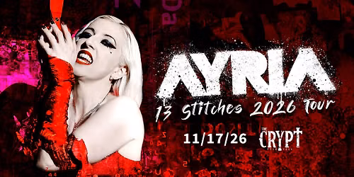AYRIA Live in Denver at THE CRYPT | 21+