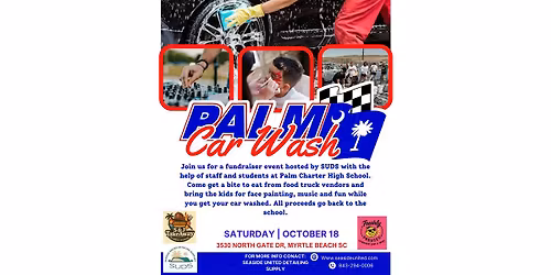 PALM Car Wash Fundraiser
