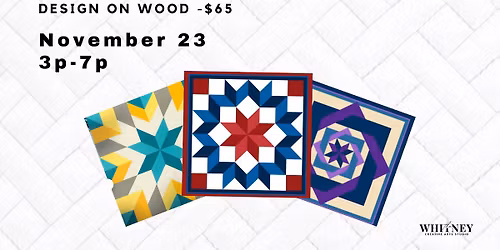 Barn Quilt Painting Class