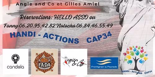 Soir\u00e9e caritative Handi-actions cap34