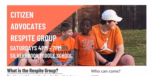 Citizen Advocates Respite Group - parent's night out!