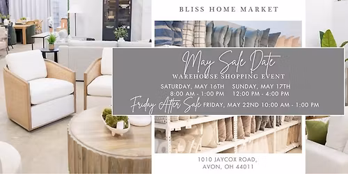 Saturday Sale! Bliss Home Market Cleveland