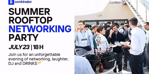 Summer Rooftop Networking Party by Bcombinator