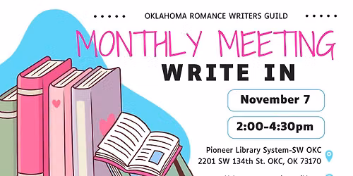 November Meeting - Oklahoma Romance Writers Guild
