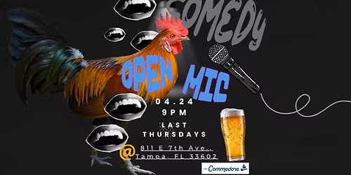 Comedy Open Mic at The Commodore Comedy Theatre