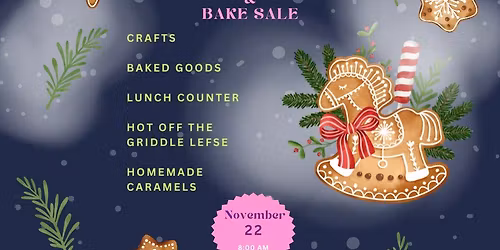 BCS's Ebenezer Holiday Craft and Bake Sale!