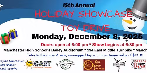 15th Annual Holiday Showcase Toy Drive