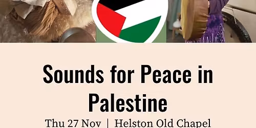 Sounds For Peace In Palestine 