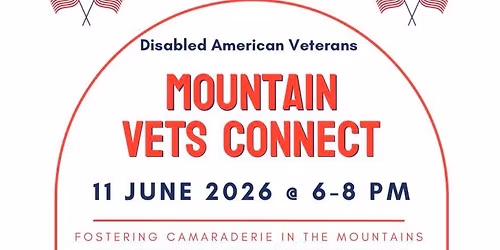 Mountain Vets: CONNECT!