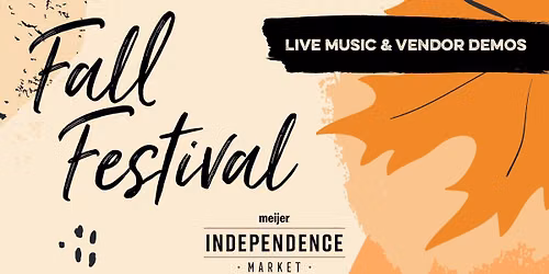 Fall Festival at Independence Market