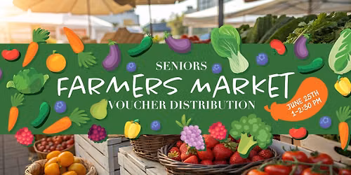 Seniors Farmers Market Voucher Distribution