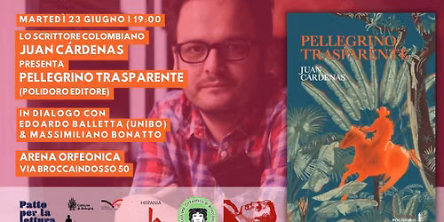 Juan C\u00e1rdenas presenta Pellegrino Trasparente | Notti orfeoniche