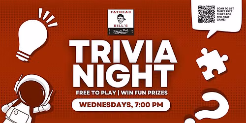 Minneapolis Trivia Night | Fathead Bill's