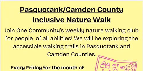 Pasquotank\/Camden Inclusive Nature Walks