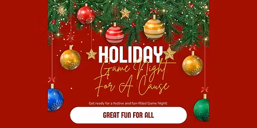 Game Night for a Cause!
