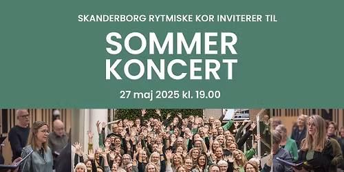 Sommerkoncert med Skanderborg Rytmiske Kor og band