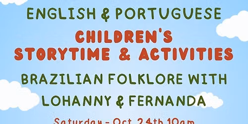 English and Portuguese Children's Storytime and Activities