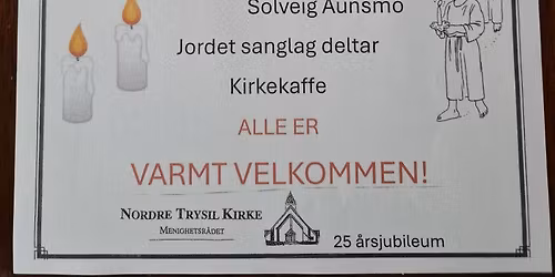 Jubileumsgudstjeneste - 25 år!