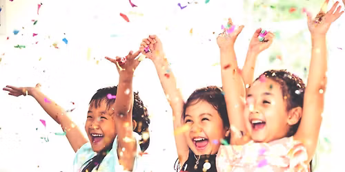 Noon Year\u2019s Day Countdown & Confetti Toss
