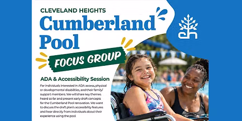 Cumberland Pool Focus Group - ADA & Accessibility