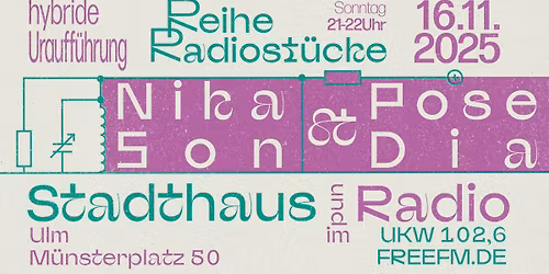 RR Reihe Radiost\u00fccke \u2013 Nika Son & Pose Dia