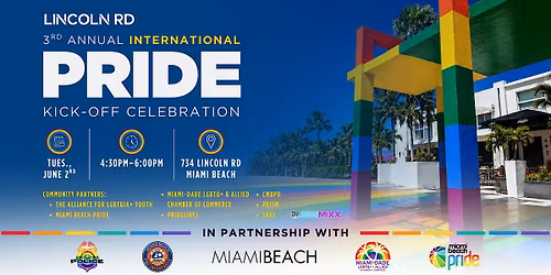 3rd Annual International Pride Kick-Off Celebration