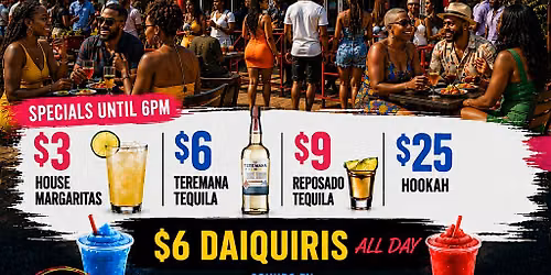 Frozen Paradise Sundays @ Daiquiri Factory\/ Free Entry with RSVP\/SOGA ENT