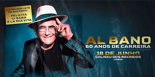 AL BANO | 60 ANOS DE CARREIRA