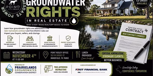What Lies Beneath: Groundwater Rights in Real Estate