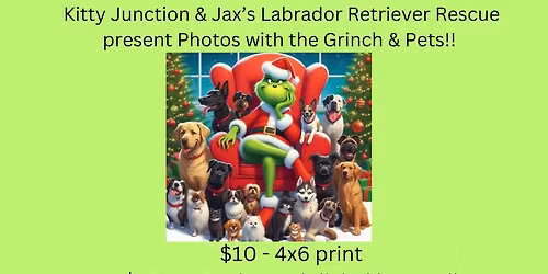 Photos with Grinch & Pets