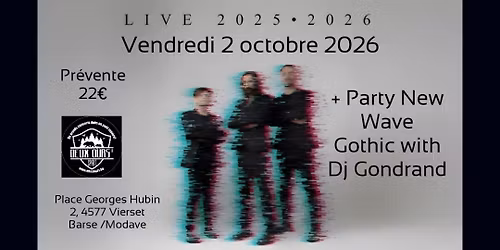 THIS ETERNAL DECAY (Ita) + Party New Wave Gothic with Dj Gondrand 