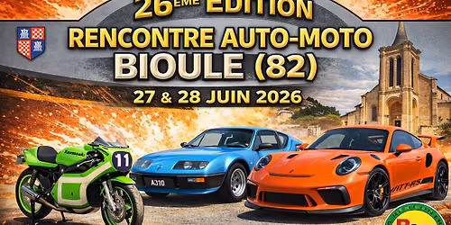 26eme Rencontre Auto-Moto de Bioule