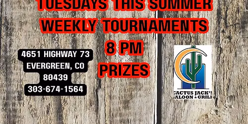 NEW NIGHT! Tuesday Dart + Pool Tournament