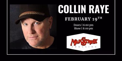 Collin Raye | LIVE at Main Street Crossing