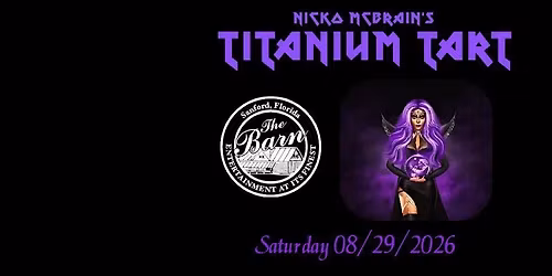 NICKO MCBRAIN'S TITANIUM TART returns to THE BARN tour
