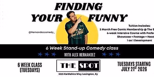 Finding Your Funny: Stand up Comedy Class Summer 2026