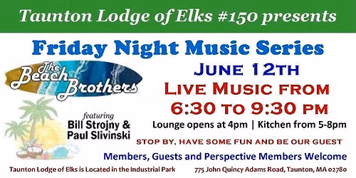Friday Night Music Series: Beach Brothers