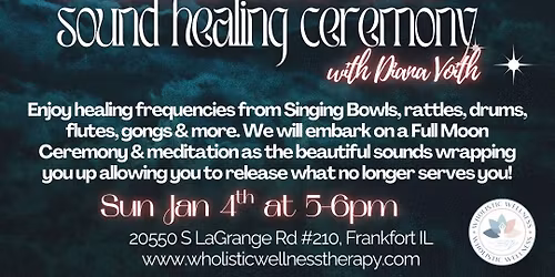 Full Moon Ceremony Sound Healing