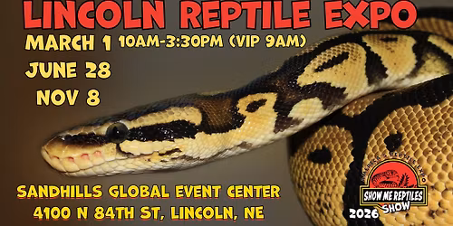 Lincoln Reptile Expo (Show Me Reptile Show)