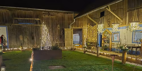 Weihnachtsmarkt am Biobauernhof Wollm\u00e4dls