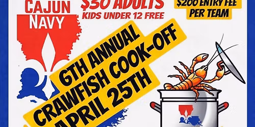 6th Annual Cajun Navy 2016 Crawfish Cook Off 